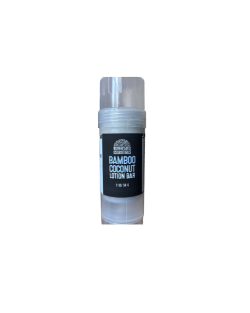 The Bamboo Coconut Lotion Bar by Motherland Essentials