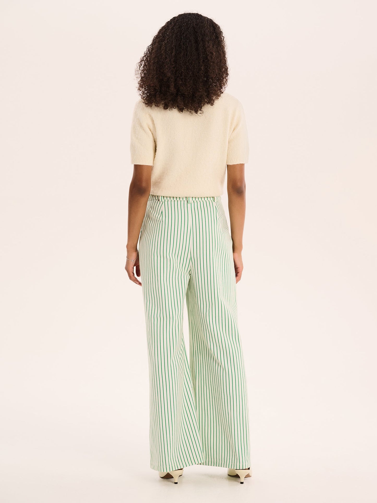 Samara Wide Leg Striped Trouser