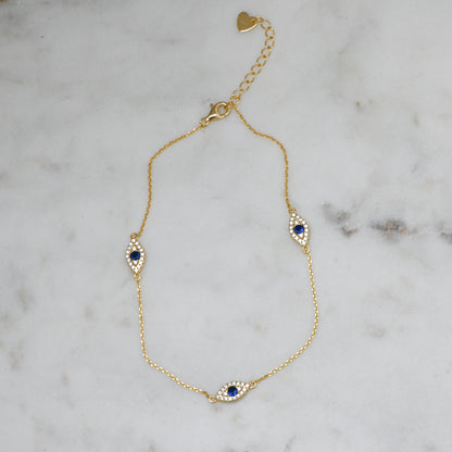 Evil Eye Anklet