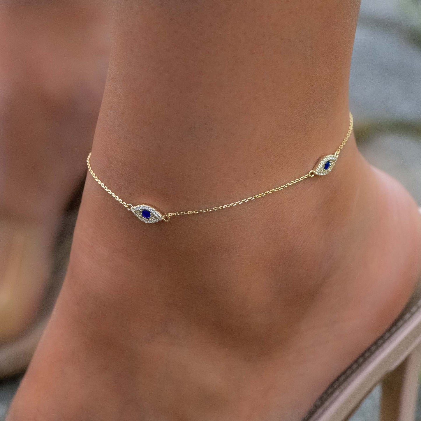 Evil Eye Anklet