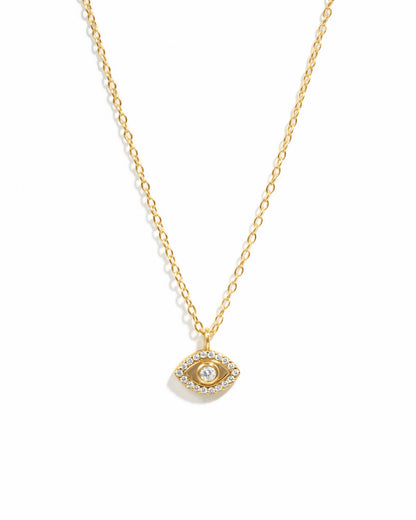 Tiny Evil Eye Necklace