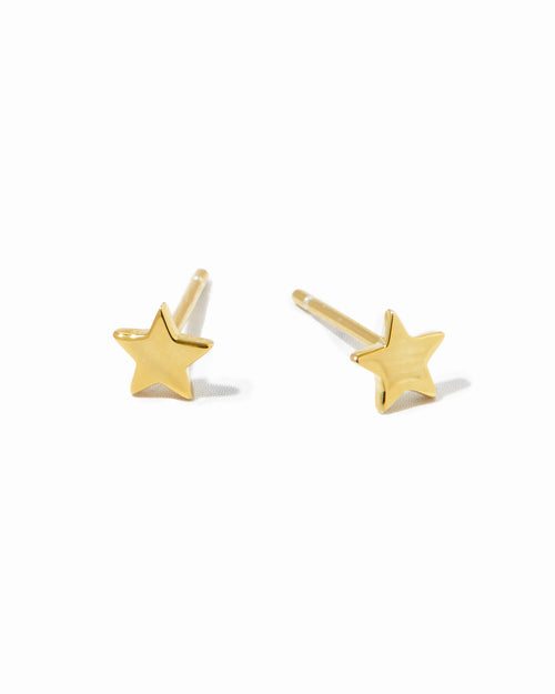 Plain Star Studs