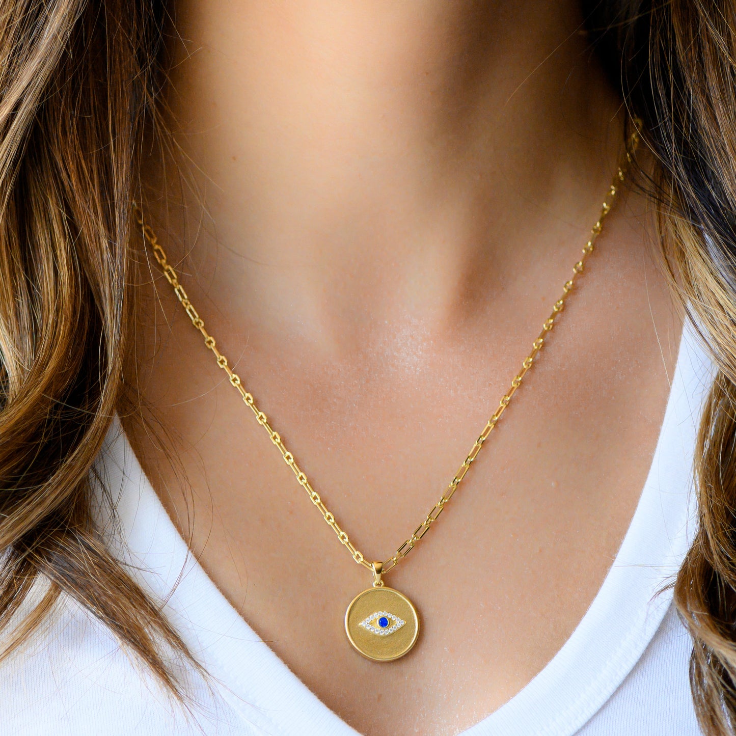 EE Medallion Necklace