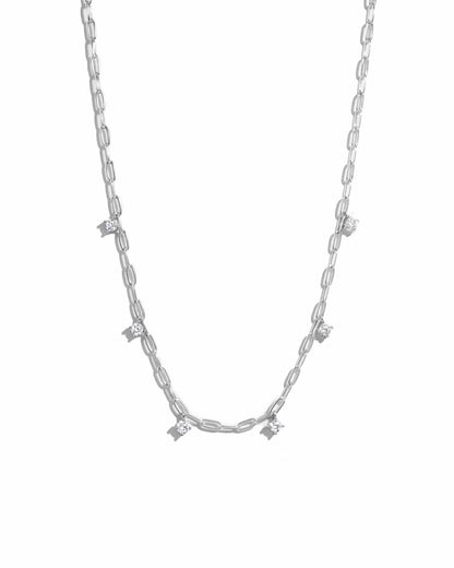 Paperclip Charm Necklace