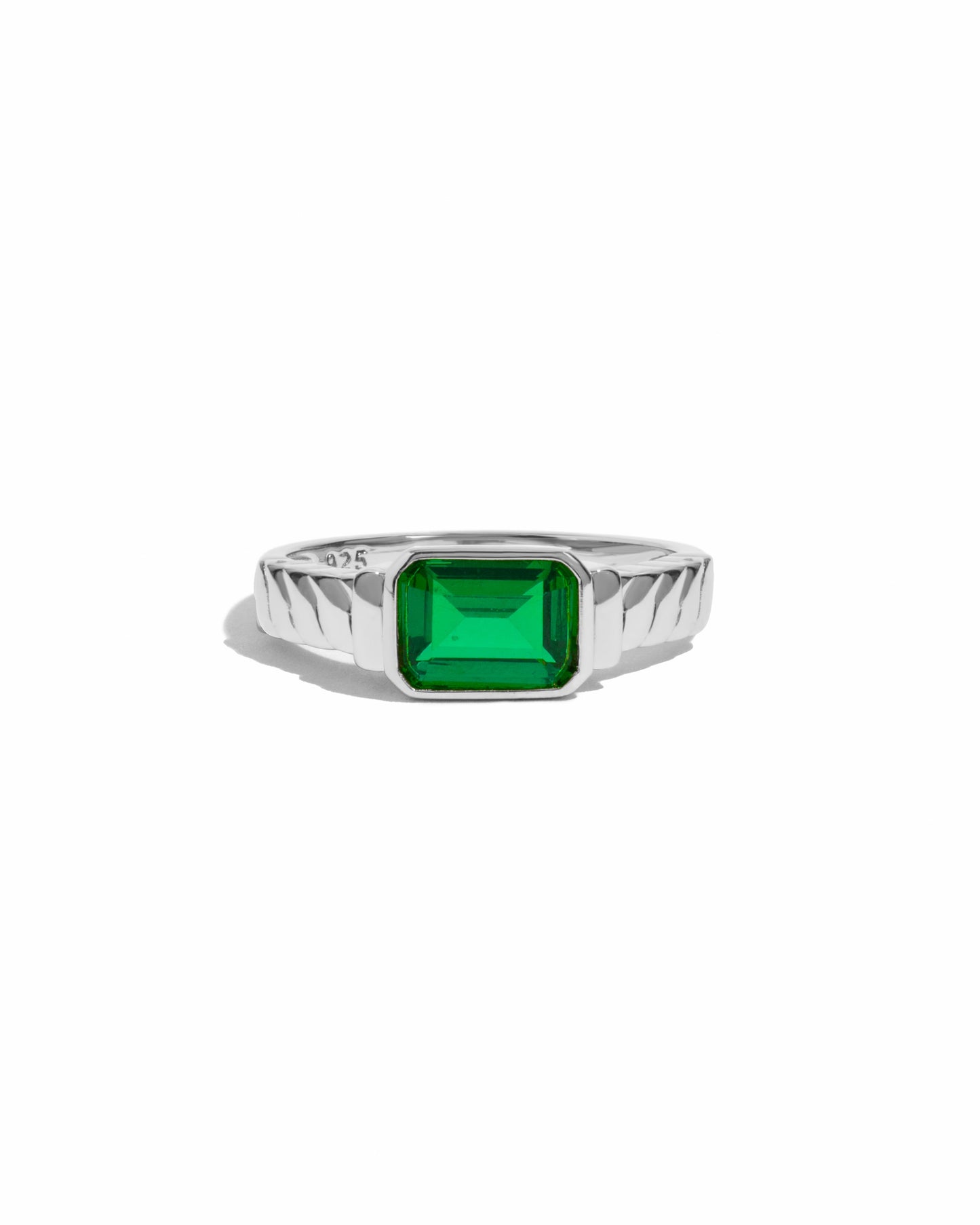 Emerald Statement Ring