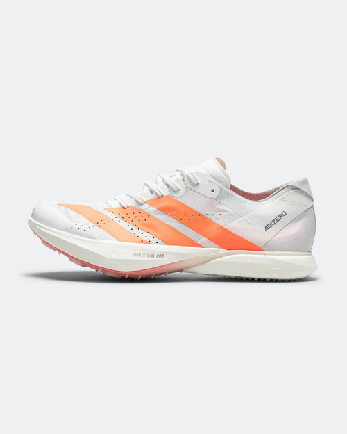 Adizero Avanti - Footwear White/Lucid Orange-Lucid Red