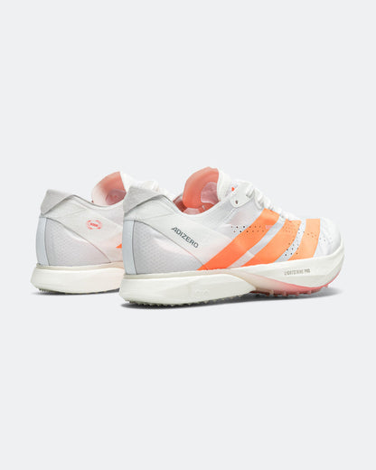 Adizero Avanti - Footwear White/Lucid Orange-Lucid Red