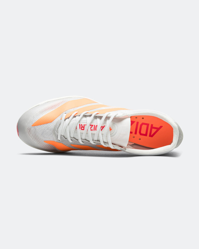 Adizero Prime SP 4 - Footwear White/Lucid Orange-Lucid Red