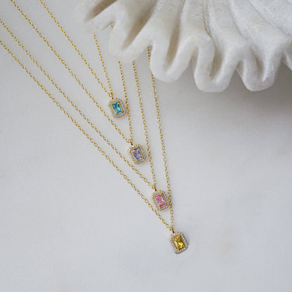 Baguette Necklace