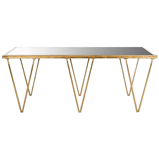 Architectural Mirrored Coffee Table