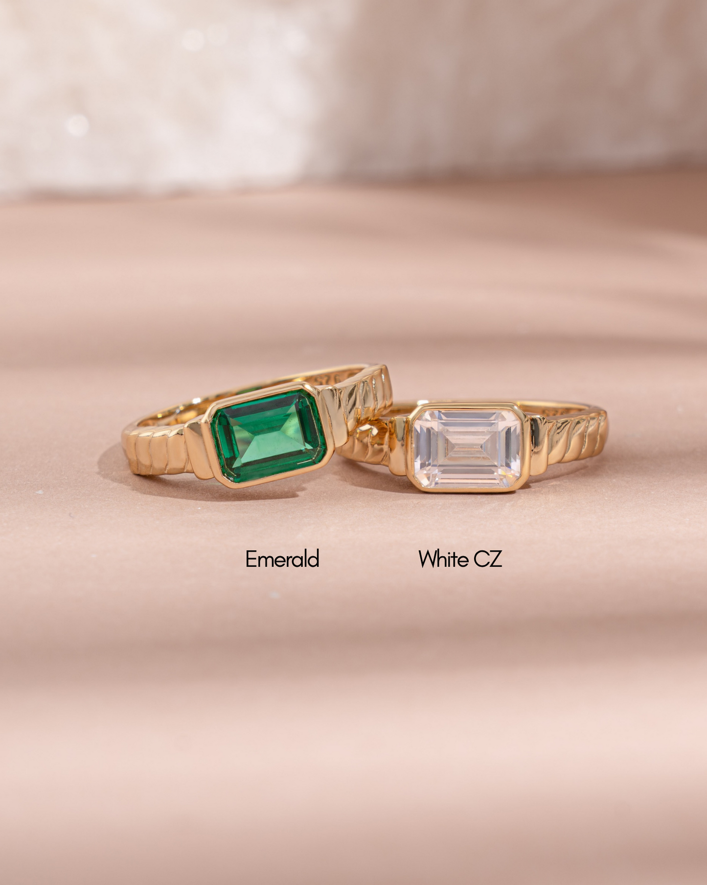 Emerald Statement Ring