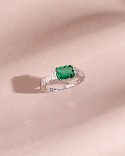 Emerald Statement Ring
