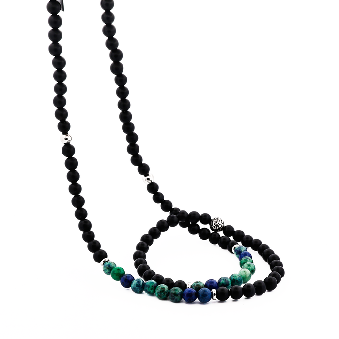 Beaded Stretch Neck Chain