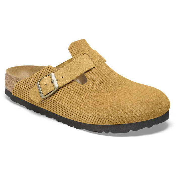 Birkenstock Women's Boston Cord Clogs - Cork Brown - 1026183
