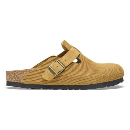 Birkenstock Women's Boston Cord Clogs - Cork Brown - 1026183