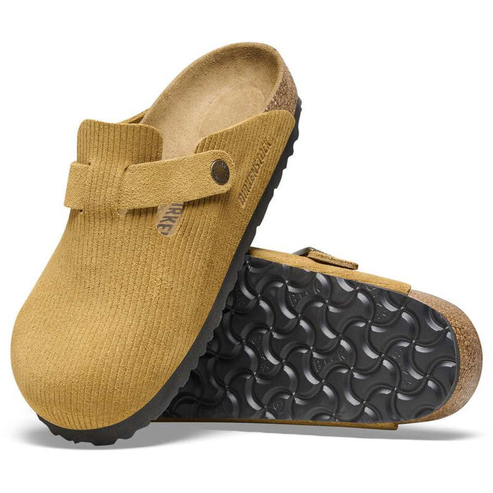 Birkenstock Women's Boston Cord Clogs - Cork Brown - 1026183