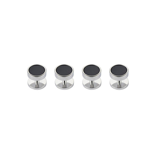 Black Dinner Shirt Studs - Harrys for Menswear