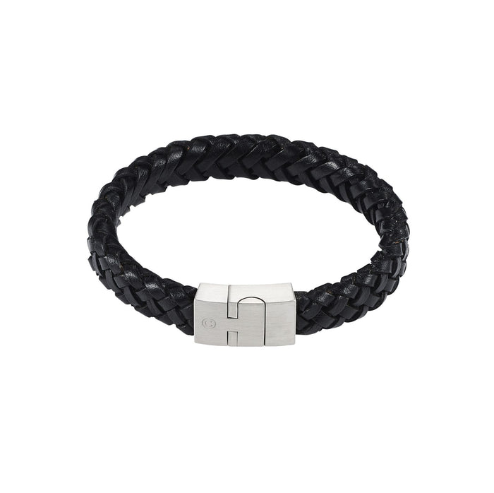 Black Leather Bracelet