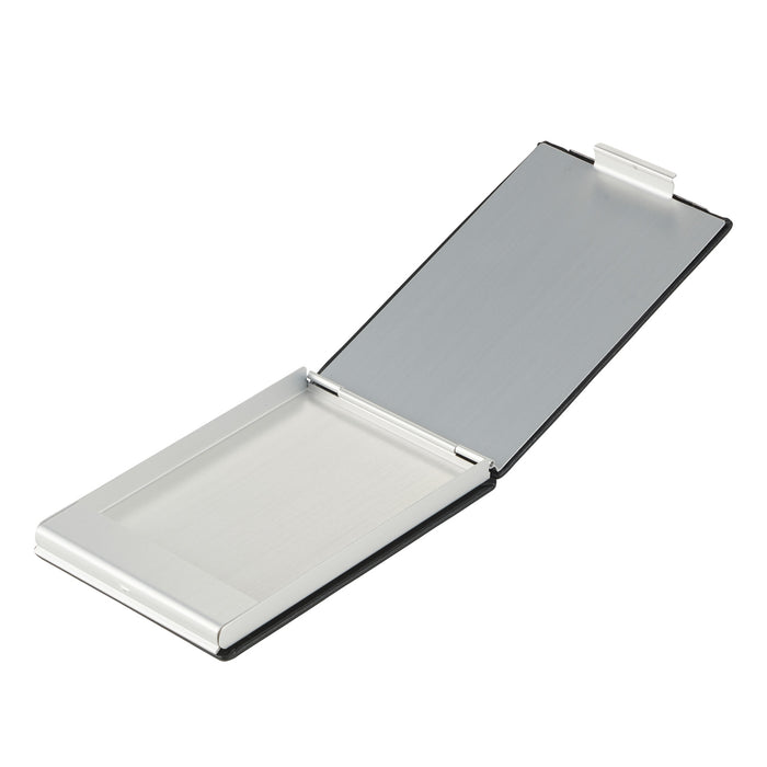 Black Pu Business Aluminum Card Holder