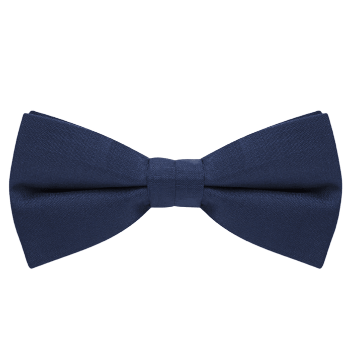 Bow Plain Satin - Midnight - Harrys for Menswear