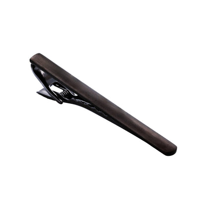 Brush Gun Metal Tie Bar