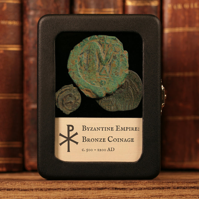 Byzantine Empire, Lot of 3 Copper Issues - c. 500 to 1200 CE - Byzantine Empire