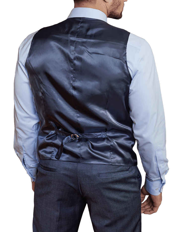 C2 - Navy - Saul Waist Coat - Harrys for Menswear