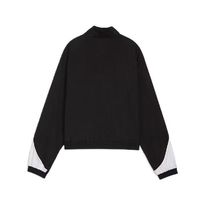 Campera Puma Sport Relaxed Woven Full-Zip Jacket de Mujer