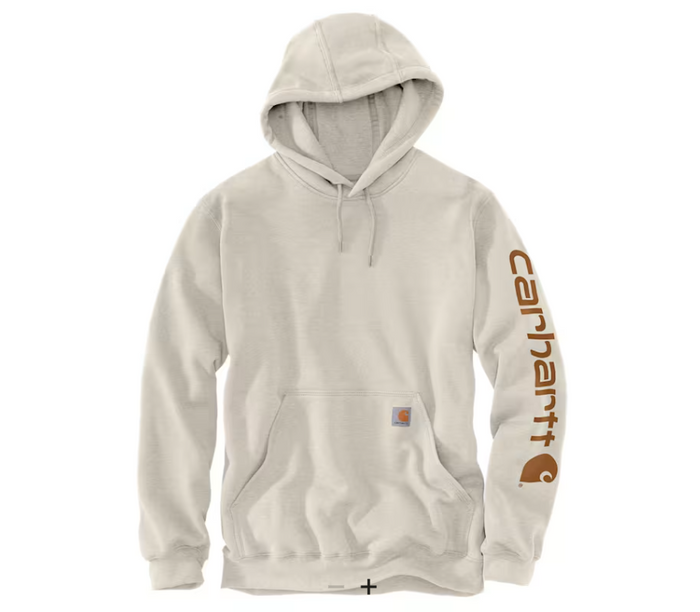 Carhartt Men's Midweight Logo Hooded Sweatshirt