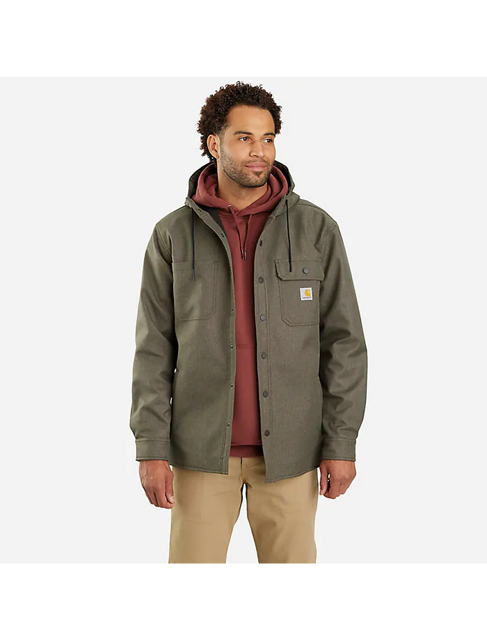 Carhartt Men's Rain Defender Shirt Jacket