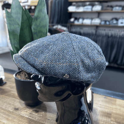 Carloway Harris Tweed Cap - Harrys for Menswear