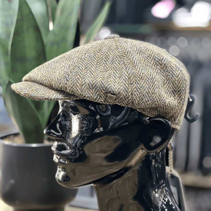 Carloway Harris Tweed Cap - Harrys for Menswear