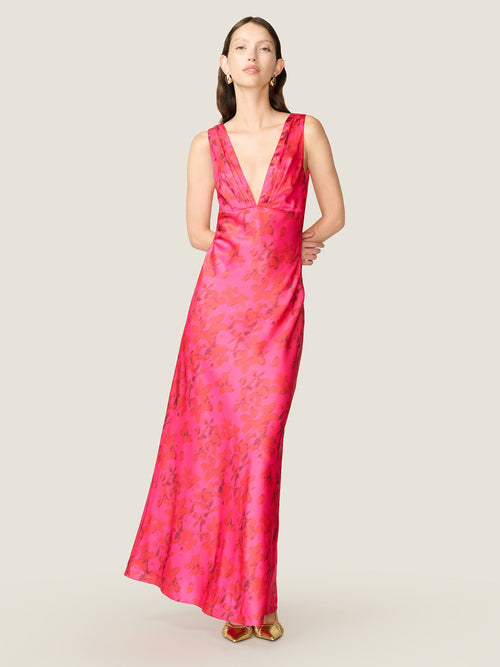 Casey Dress in Hazy Petal Print