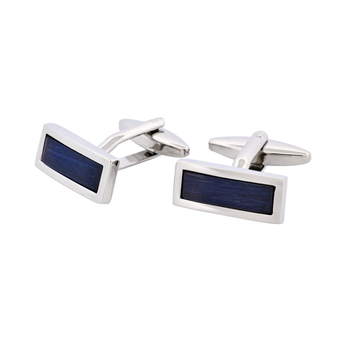 Cat's eye Cufflinks Navy