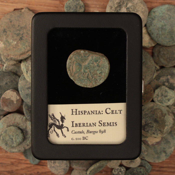 Celt Iberian, City of Castulo, Bronze Semis - c. 1st century BCE - Ancient Spain