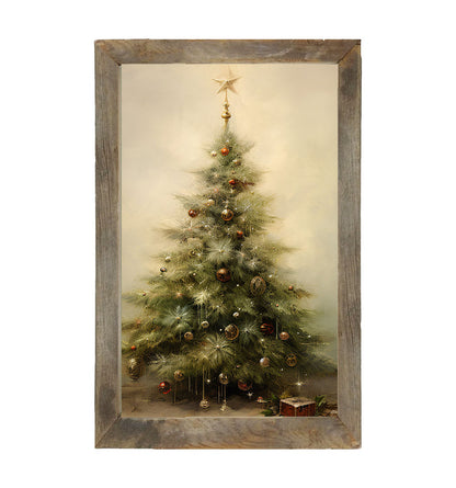 Christmas tree with star - Vertical