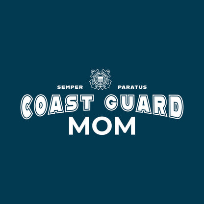 Coast Guard Champion Mom Ladies Crewneck (Blue)