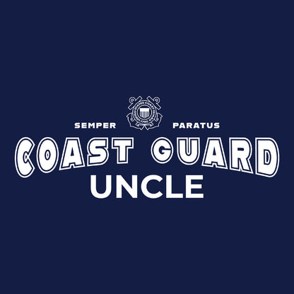 Coast Guard Uncle T-Shirt (Navy)
