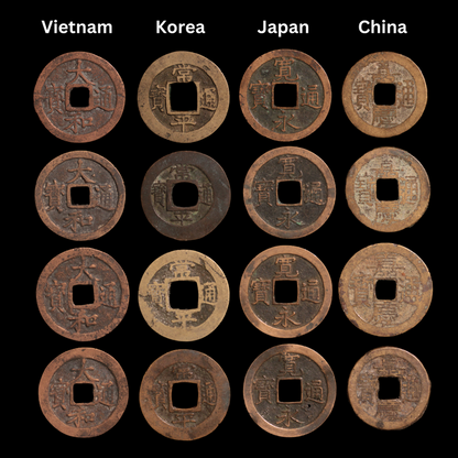 Coins of Asia Collection: China, Japan, Korea, & Vietnam - c. 1600 to 1800 CE - Early Modern Asia