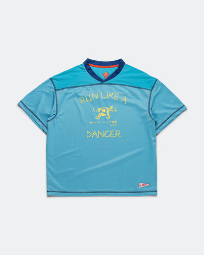 Cow Dancer Mesh Tee - Blue