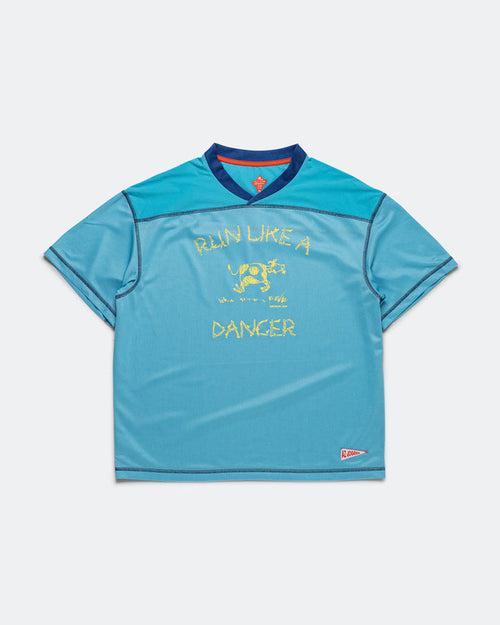 Cow Dancer Mesh Tee - Blue
