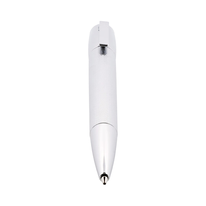 Cudworth White Textured Ballpoint Pen