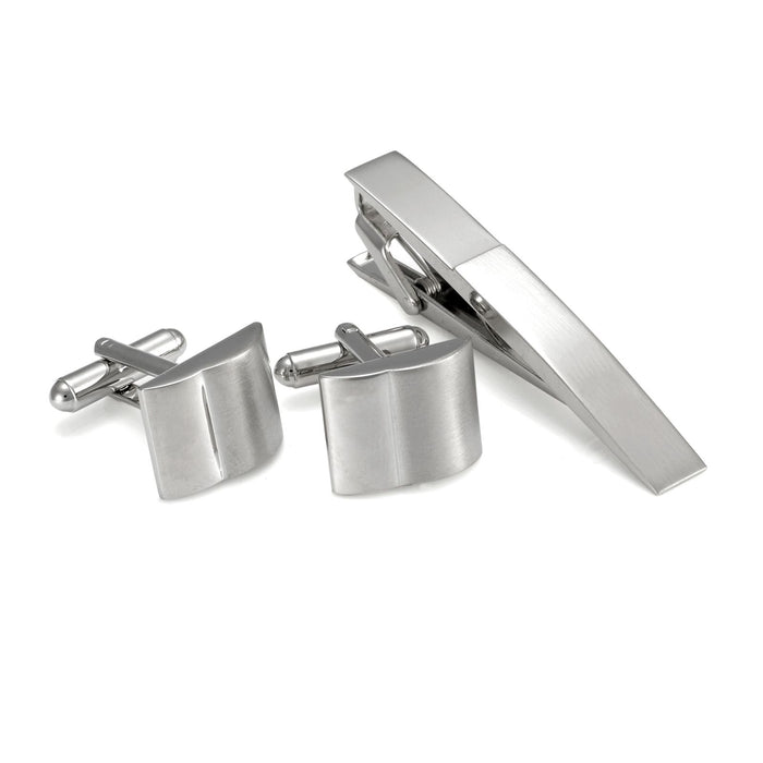 Cufflinks & Tie Bar Set