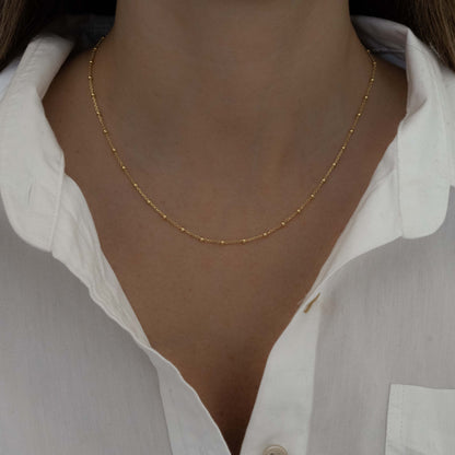 Simple Beaded Necklace
