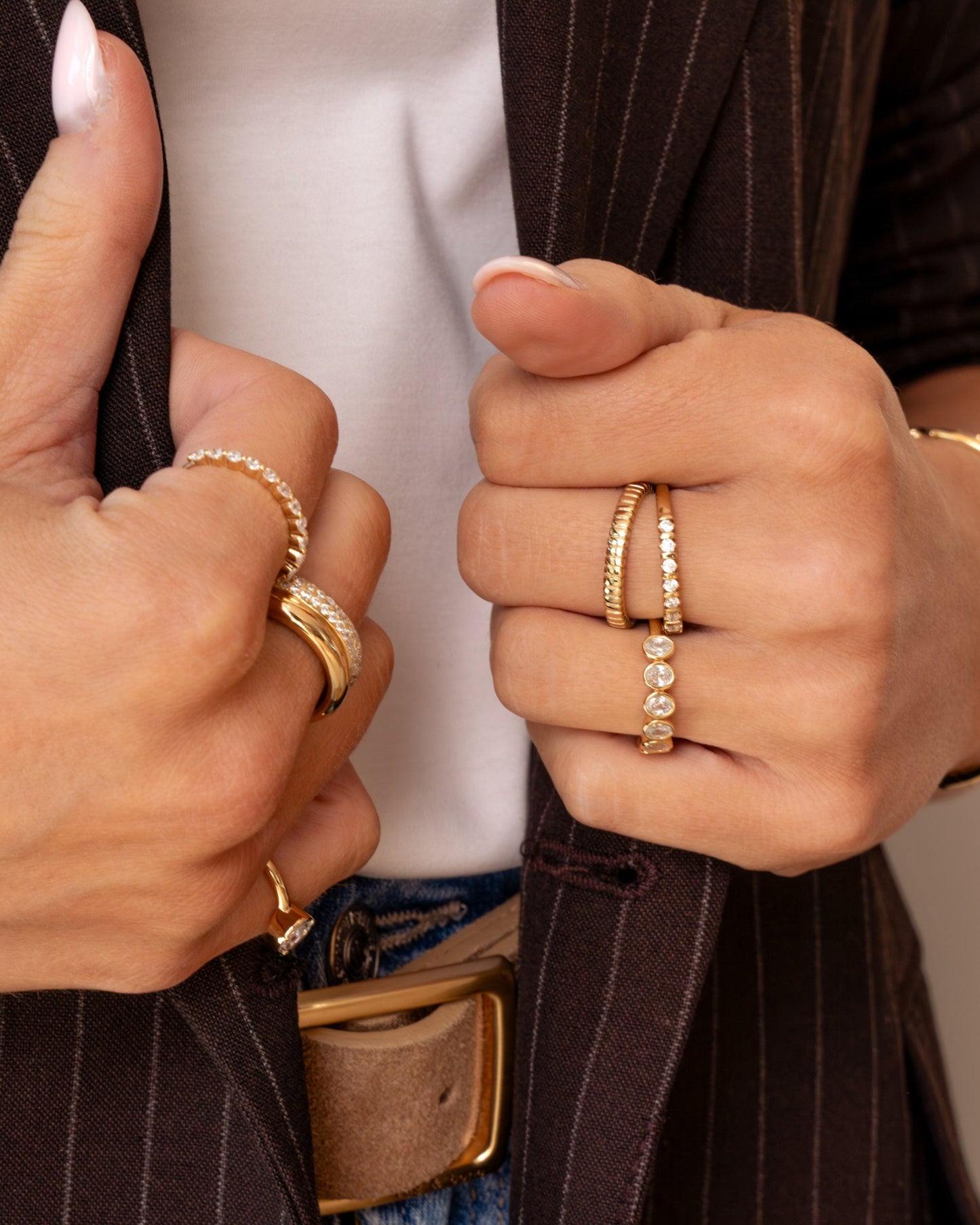 Dainty Fluted Ring