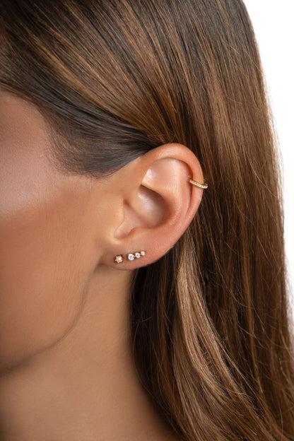 Dainty Pearl Stud Earrings