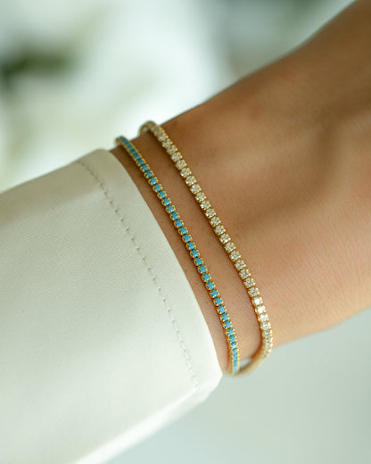 Turquoise Tennis Bracelet