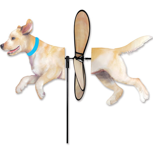 Deluxe Petite Spinner - Yellow Lab