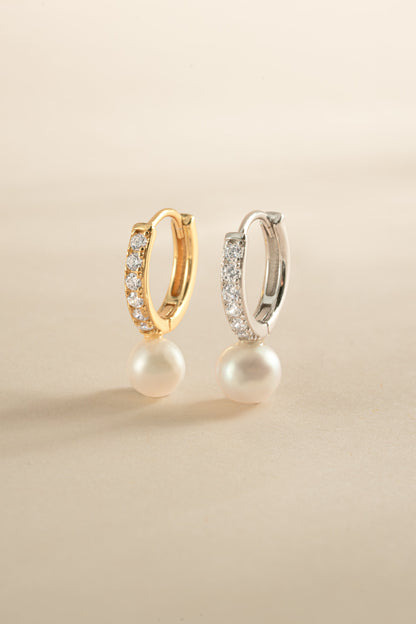 Diamond Pearl Huggies