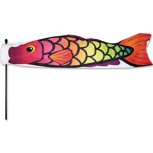 Directional Koi Windsock - Tropical